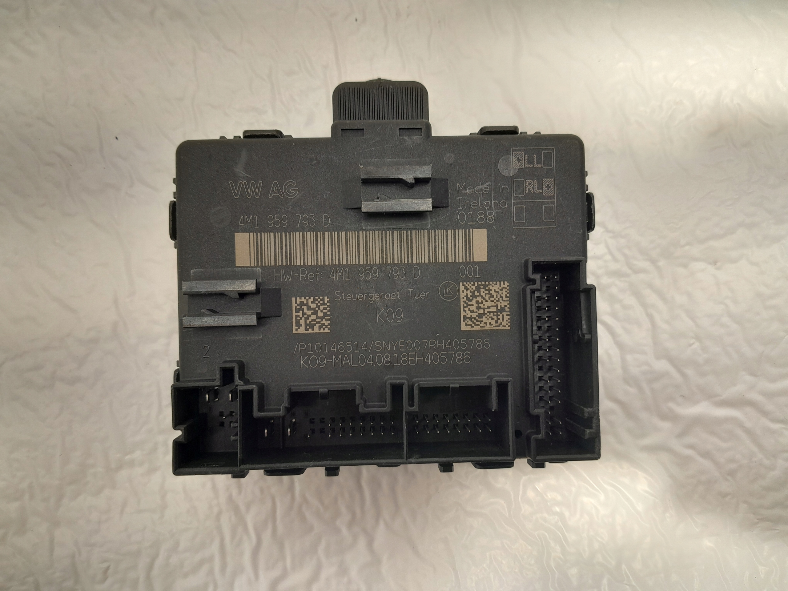 PORSCHE CAYENNE 9Y module control unit door 4M1959793D