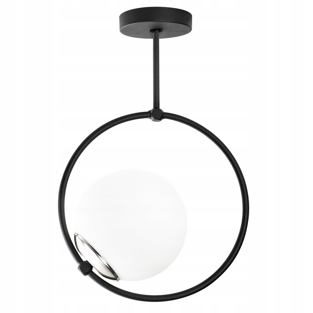 Moderní závěsná lampa Solanum kulatá