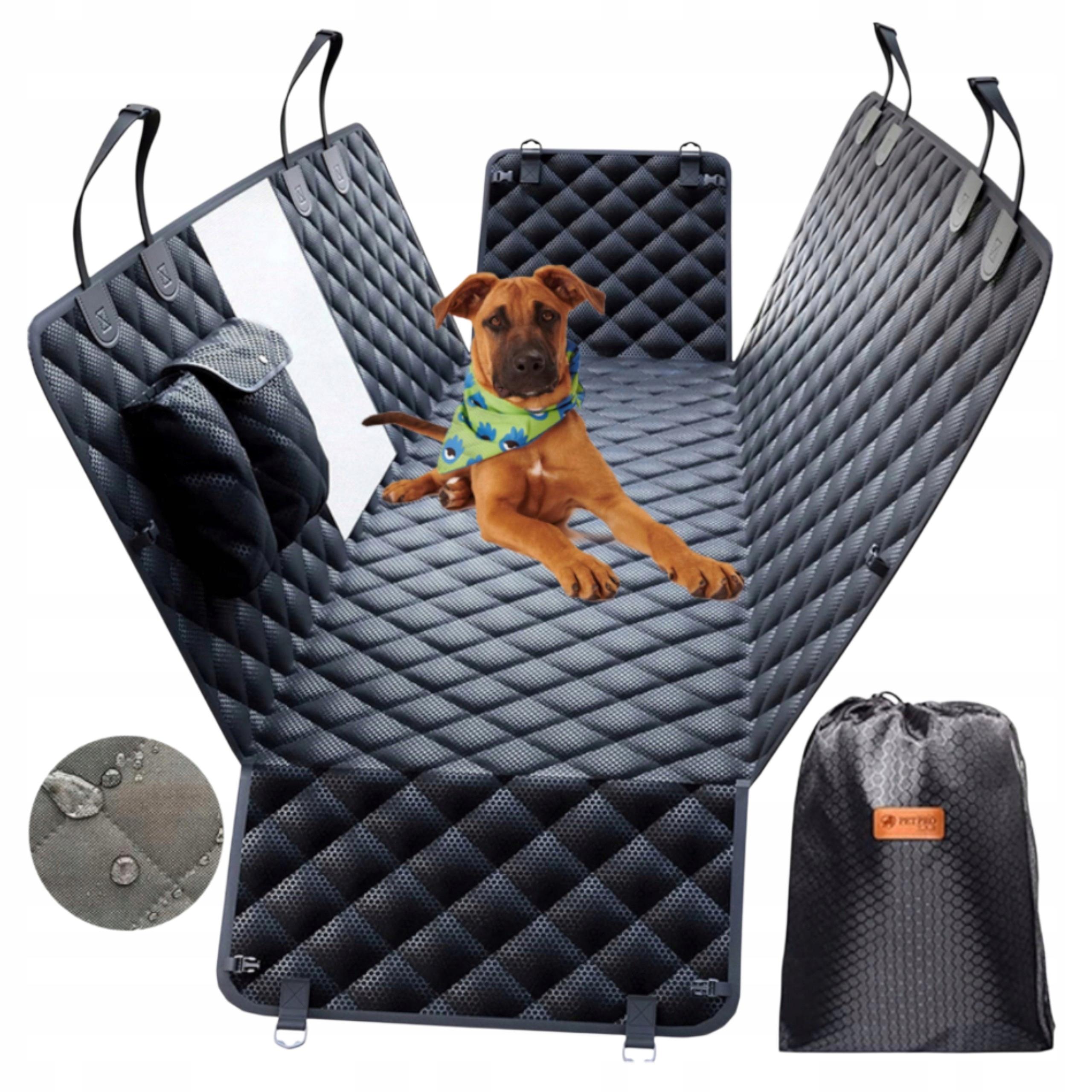 Levně automobilová podložka na sedadlo pro psa do auta voděodolná, velká