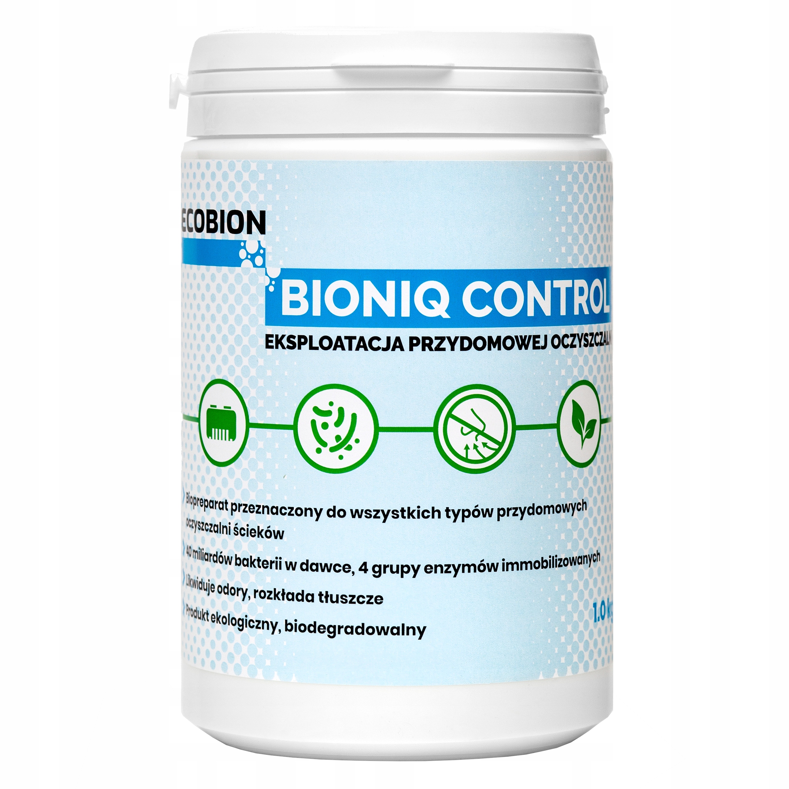 

Ecobion Bioniq Control do oczyszczalni 1kg 12mcy