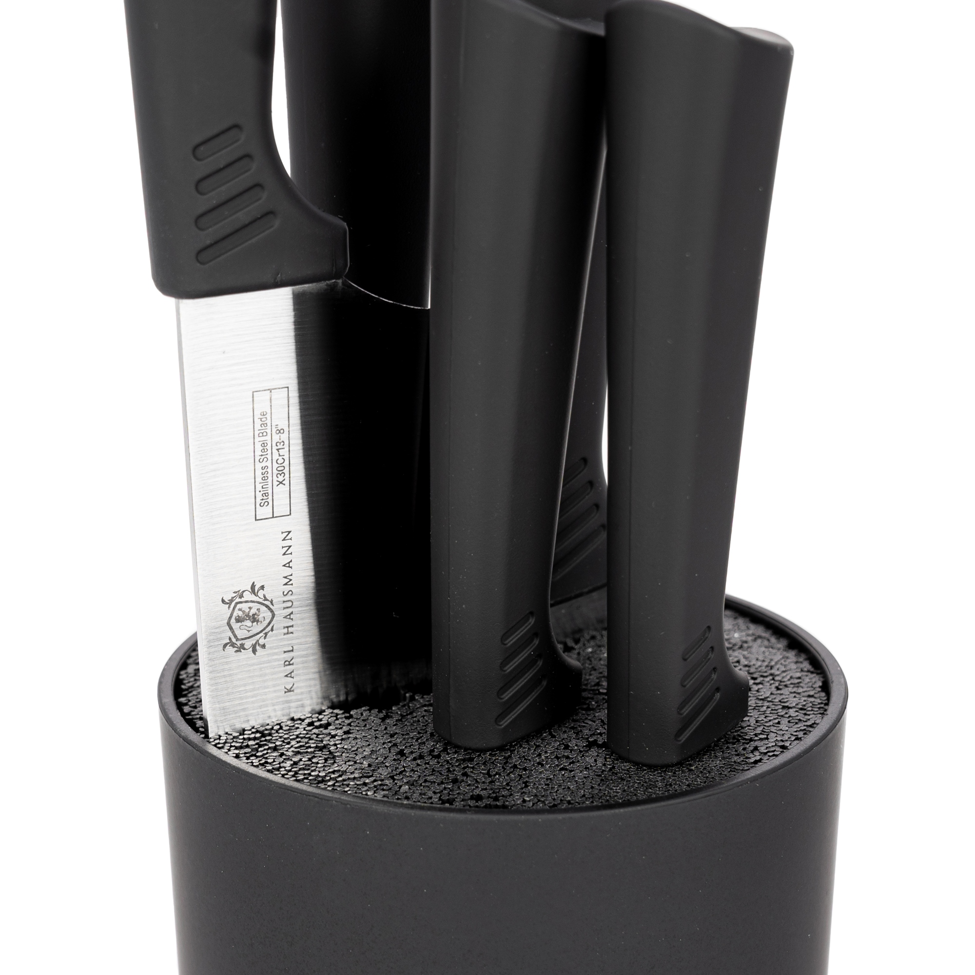 ZESTAW NOŻY KUCHENNYCH KOMPLET OSTRE NOŻE BLOK 5 Opakowanie w bloku