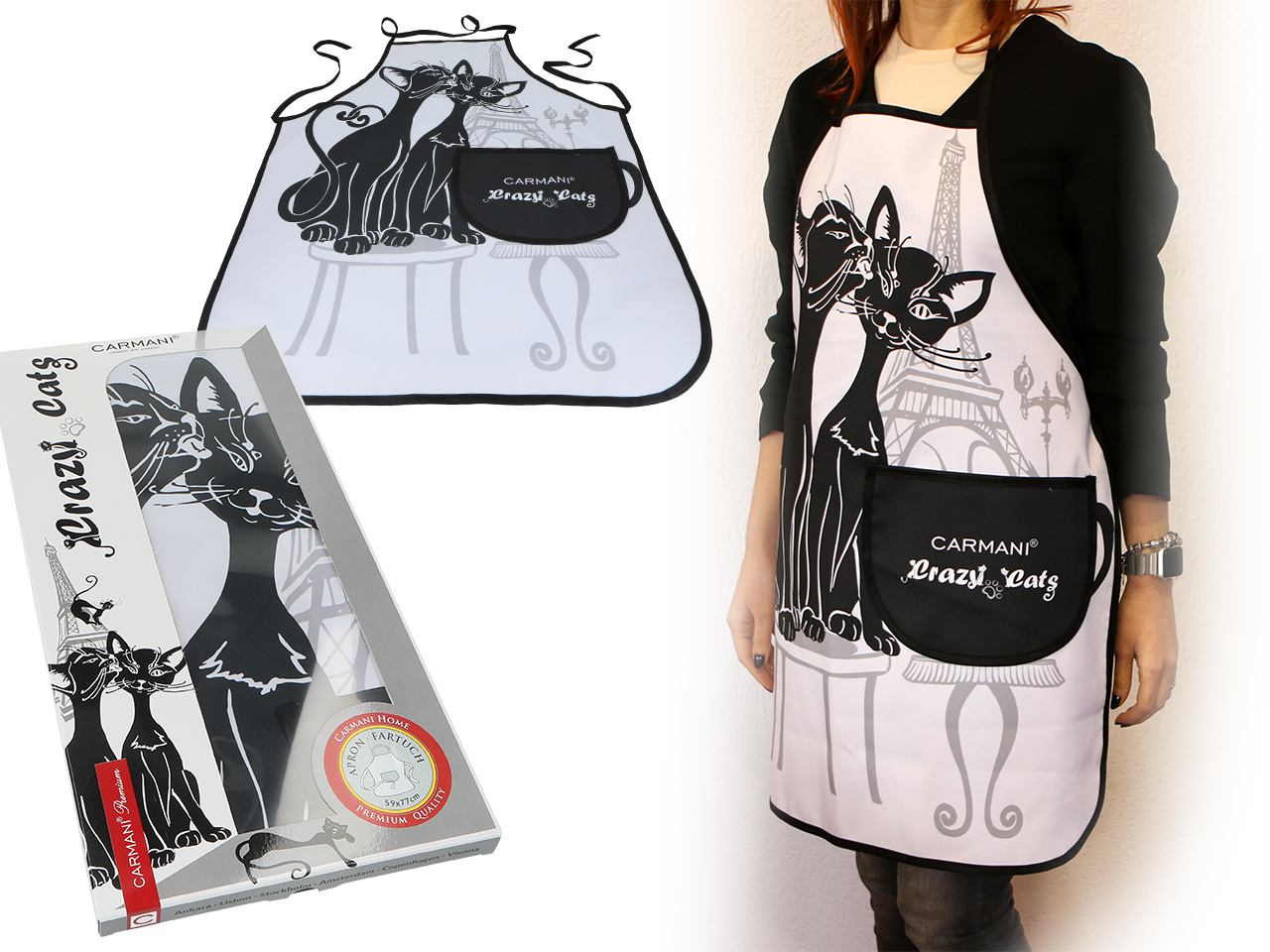 

Fartuszek kuchenny Koci świat koty kot