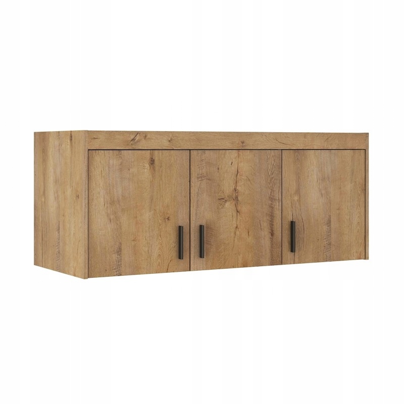 Nadstawka do szafy ELENA 3D Biała Wysokość mebla 55 cm