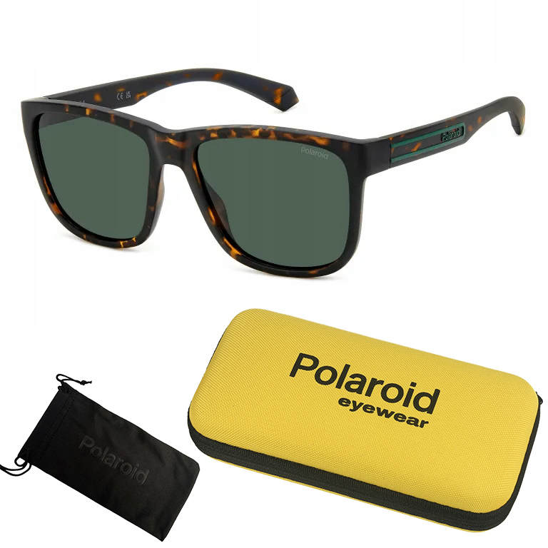 Polaroid 100% Originál Pld 2155/S 57UC Brýle s polarizací 100% Uv