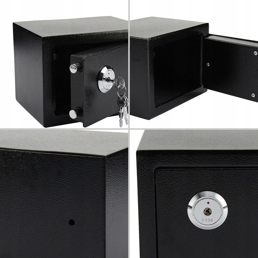 ДОМАШНИЙ СЕЙФ НАДЕЖНЫЙ ЗАМОК КЛЮЧ ОТ ШКАФА Огнестойкость нет