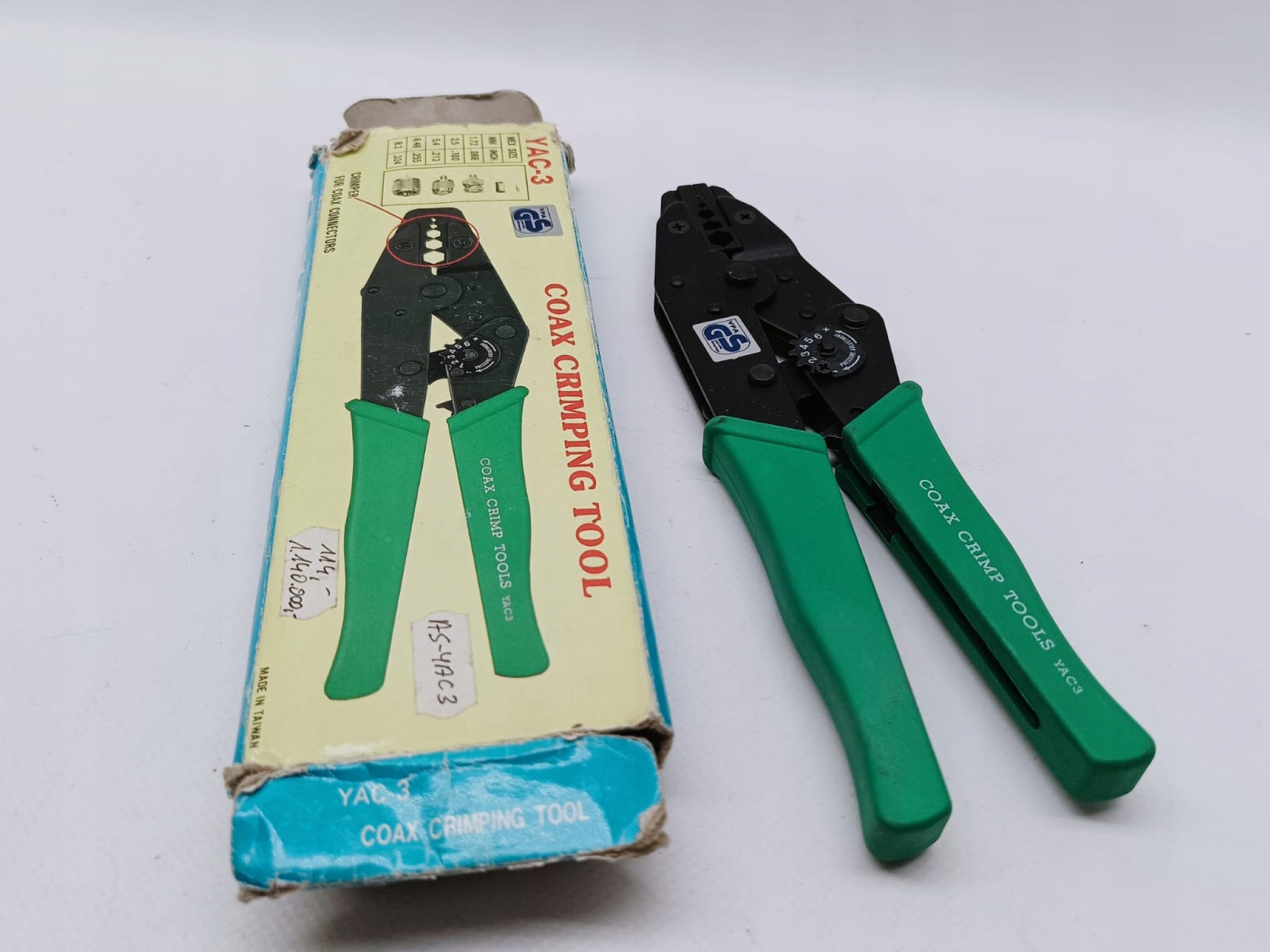 ZACISKARKA DO KABLI COAX CRIMP TOOLS YAC3 (YAC3) • Cena, Opinie