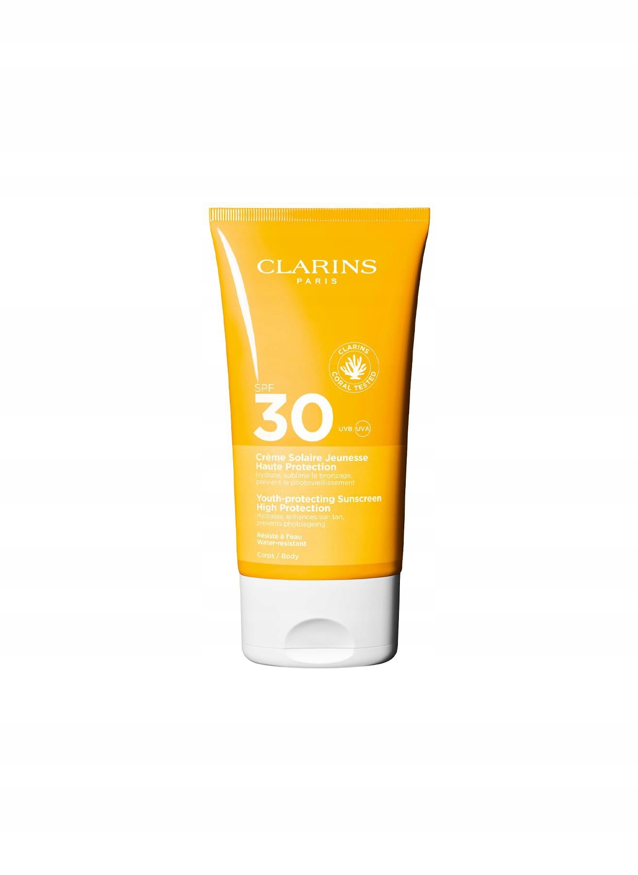 Clarins Opalovací krém na tělo Spf 30 (sun Body Cream) 150 ml