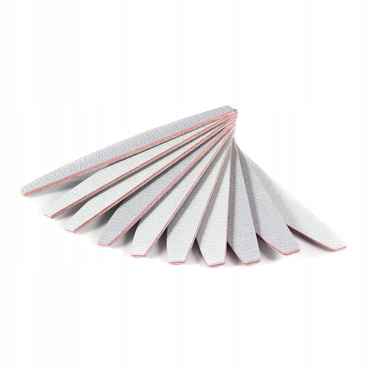 Pilnik PÓŁKSIĘŻYC zebra 100/180 zestaw 10 sztuk