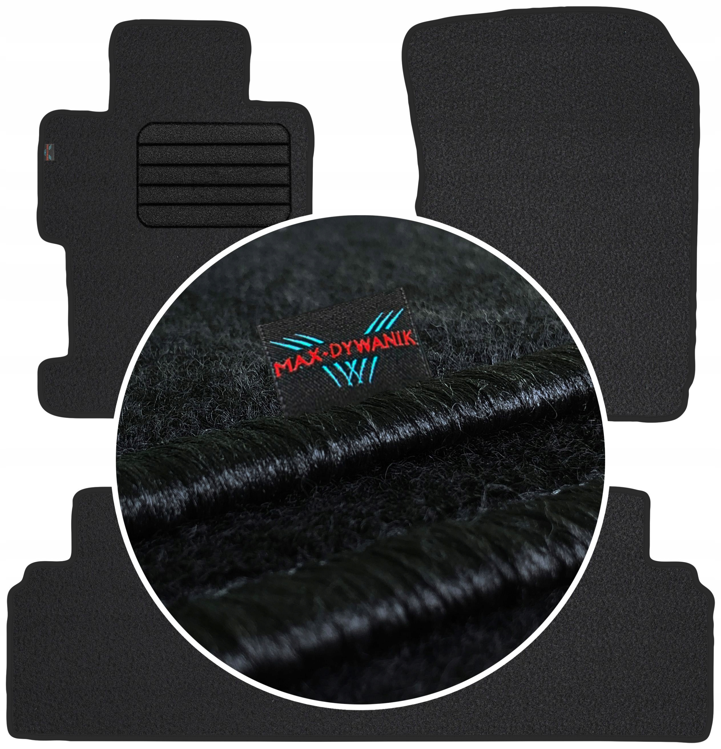 

Honda Civic VIII Sd 2006-2011 Wycieraczki welurowe