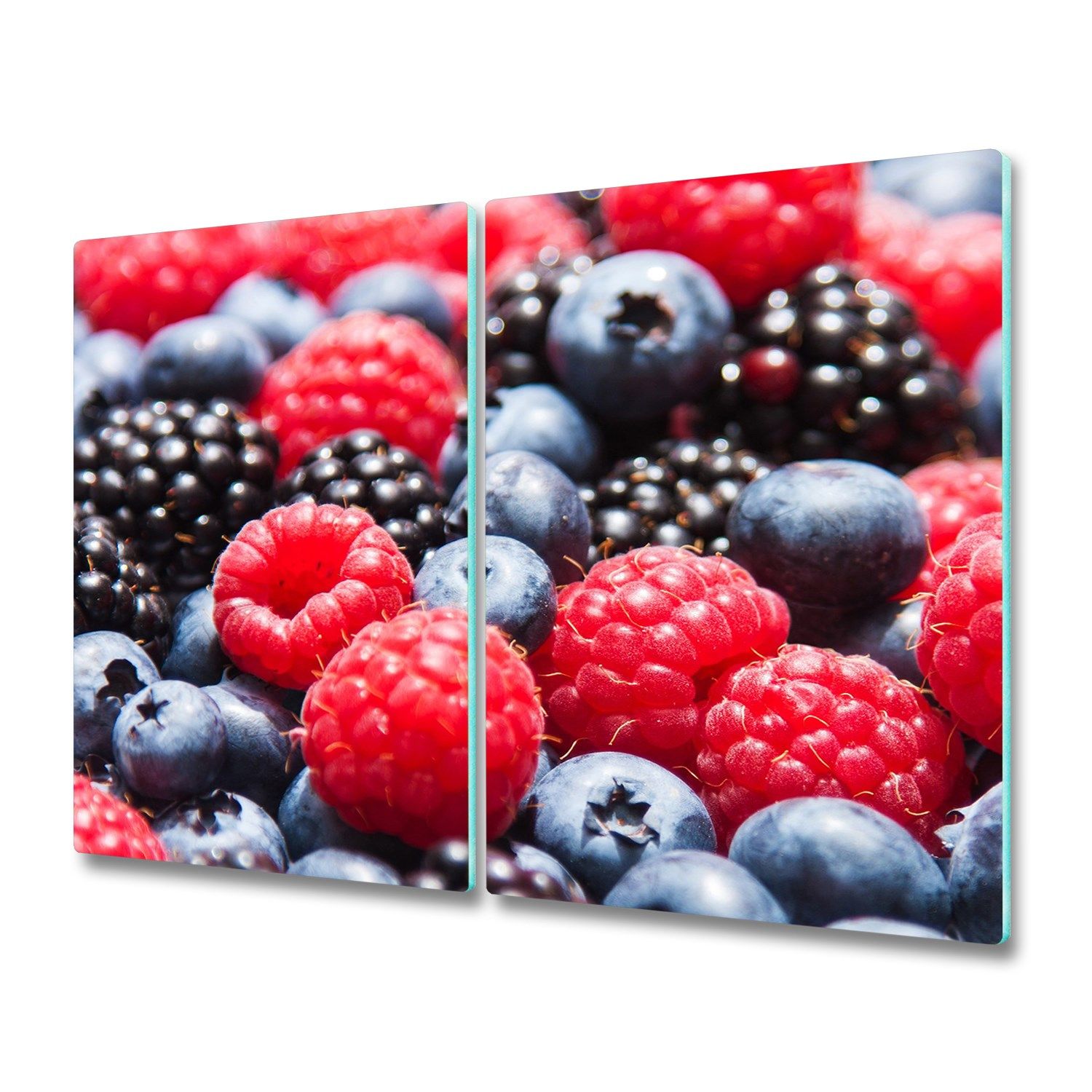 

Deska dekoracyjna na kuchenkę Owoce leśne 2x30x52