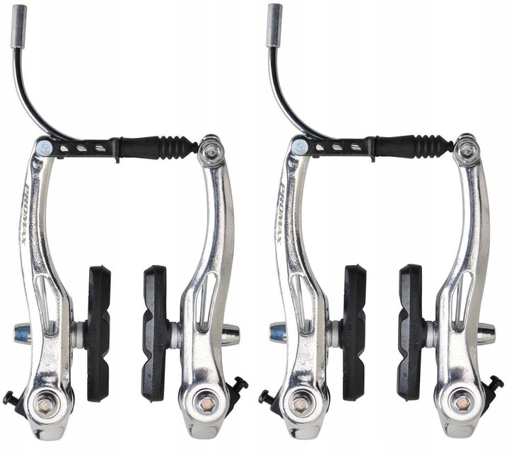 Hamulce V-brake Promax TX-115 Srebrne Przód Tył