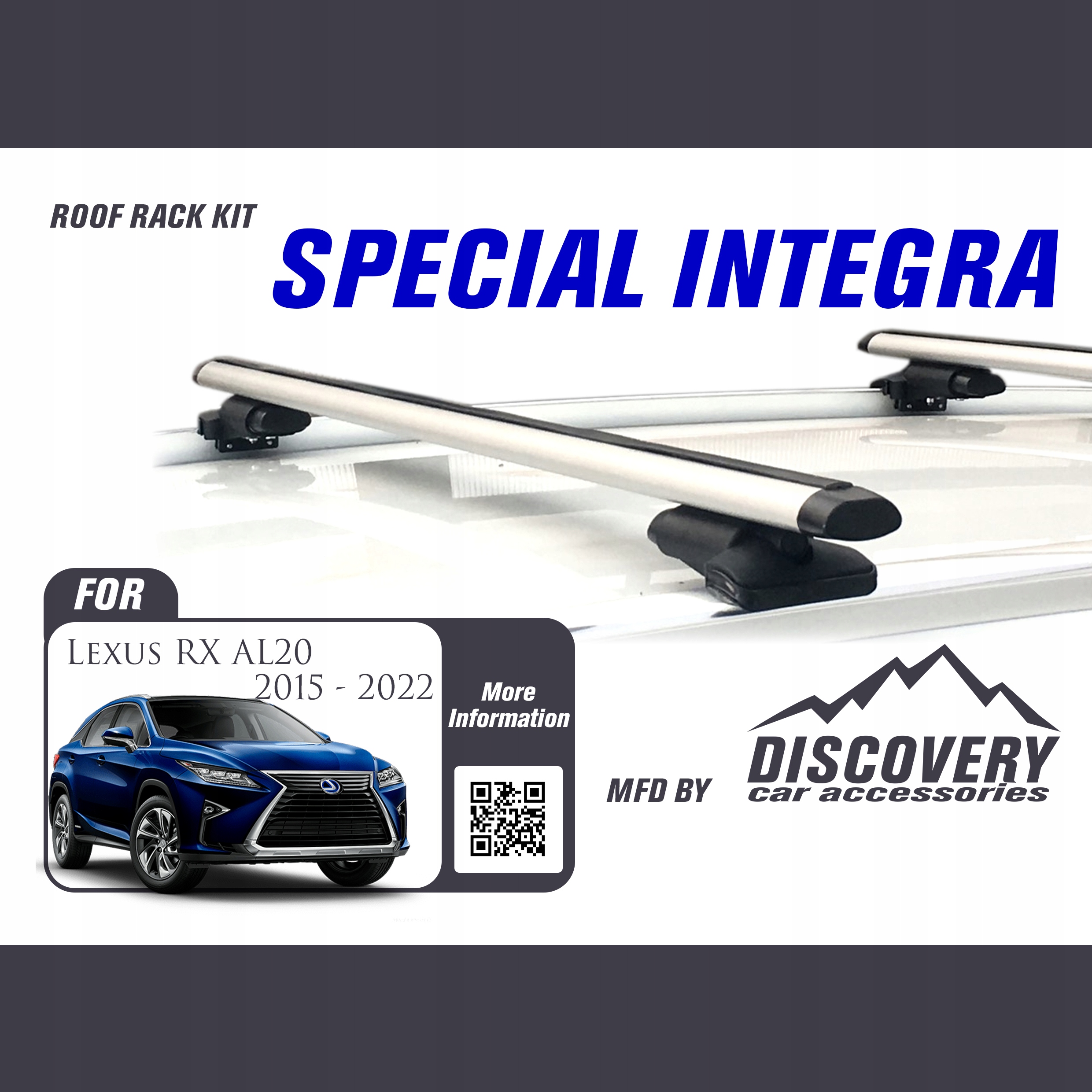Strešný nosič pre Lexus Rx AL20 2015 2022