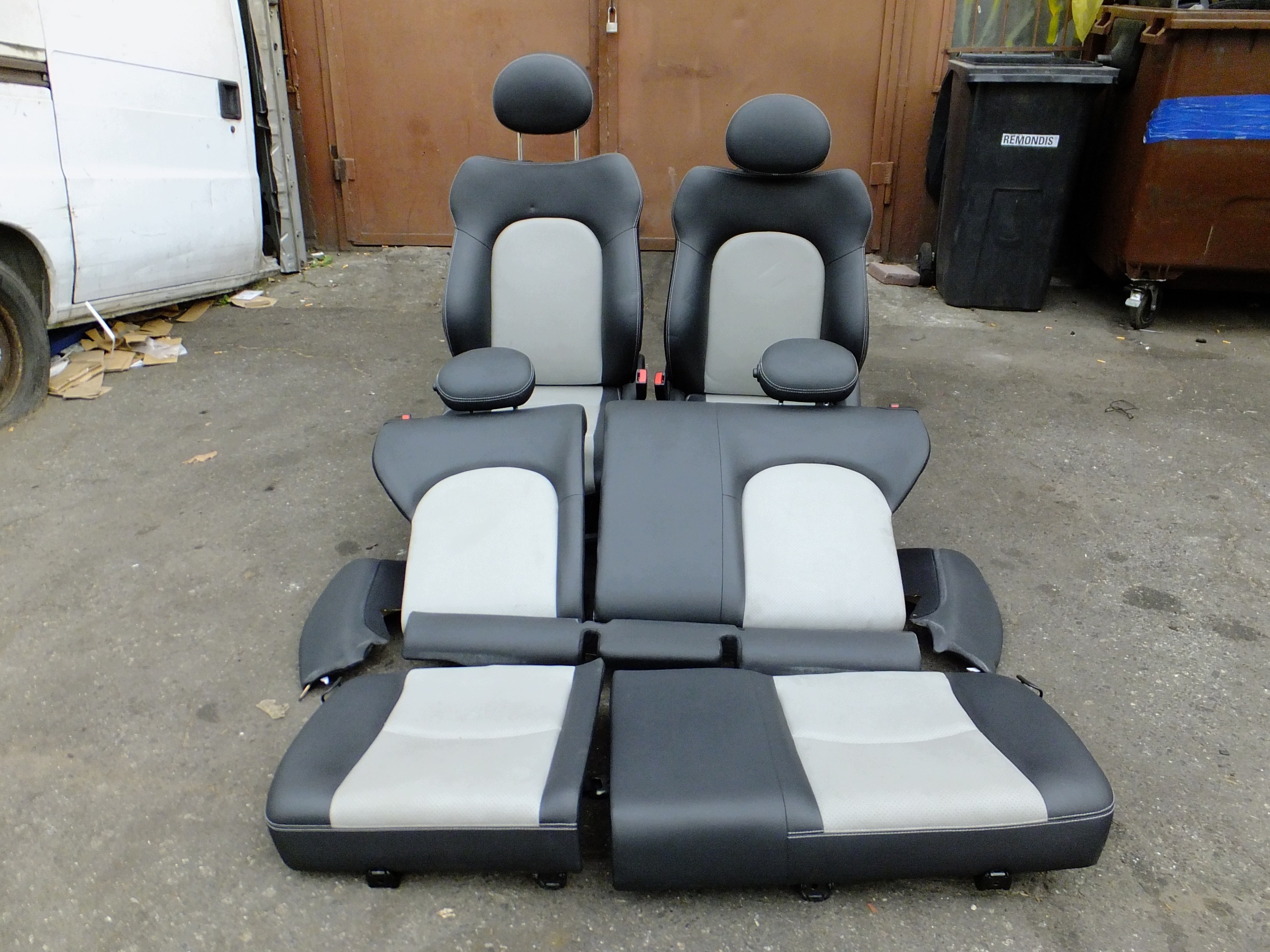 siège chauffeurs sièges komplet mercedes CLC CL203 2009r