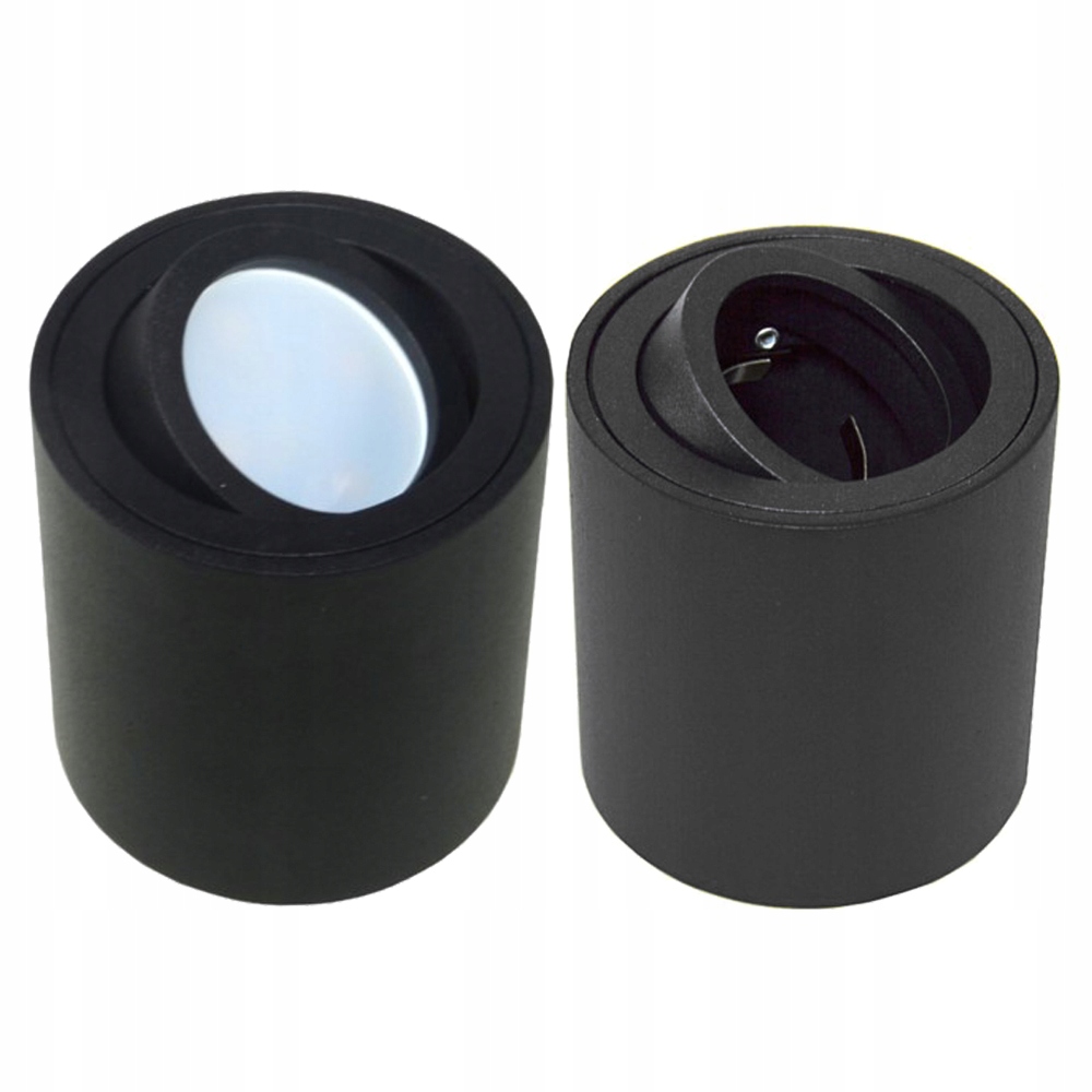 OPRAWA SUFITOWA LED SPOT HALOGEN GU10 CZARNA