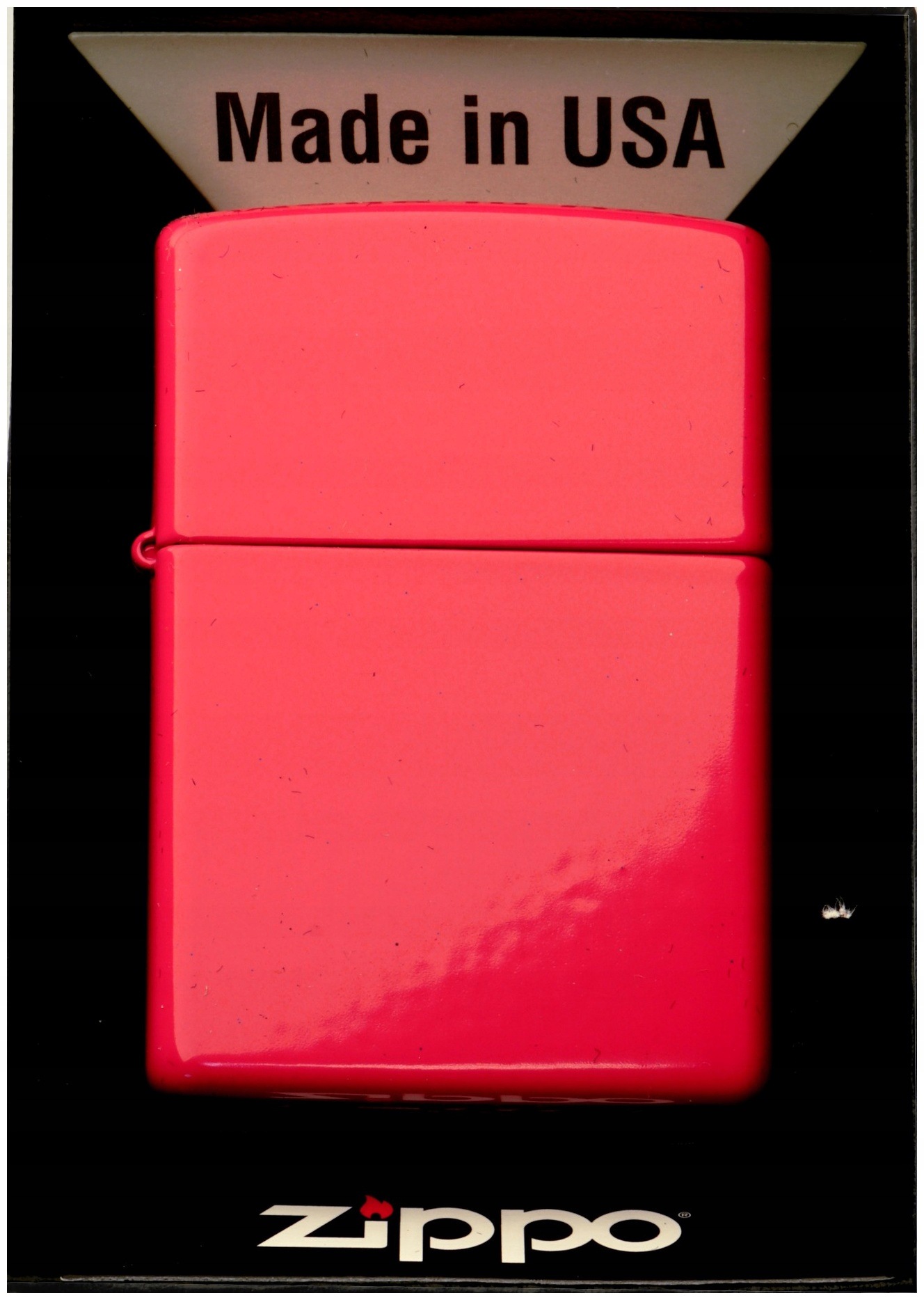 Zapalovač Zippo Red Matte 60001187 Větruodolný benzínový