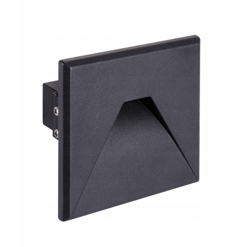 Oprawa schodowa lampa ścienna LED 1,6W czarna 03909 IDEUS