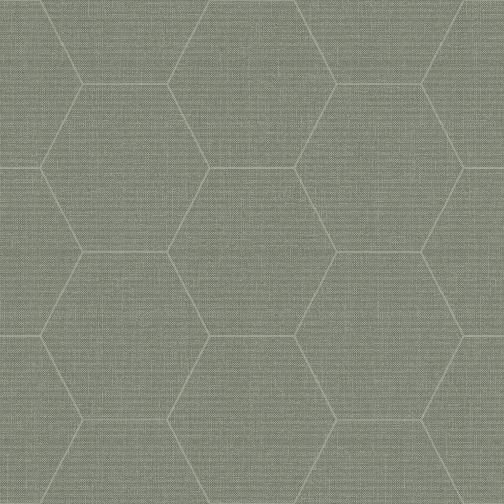 Geometrická Vliesová Tapeta S Hexagony