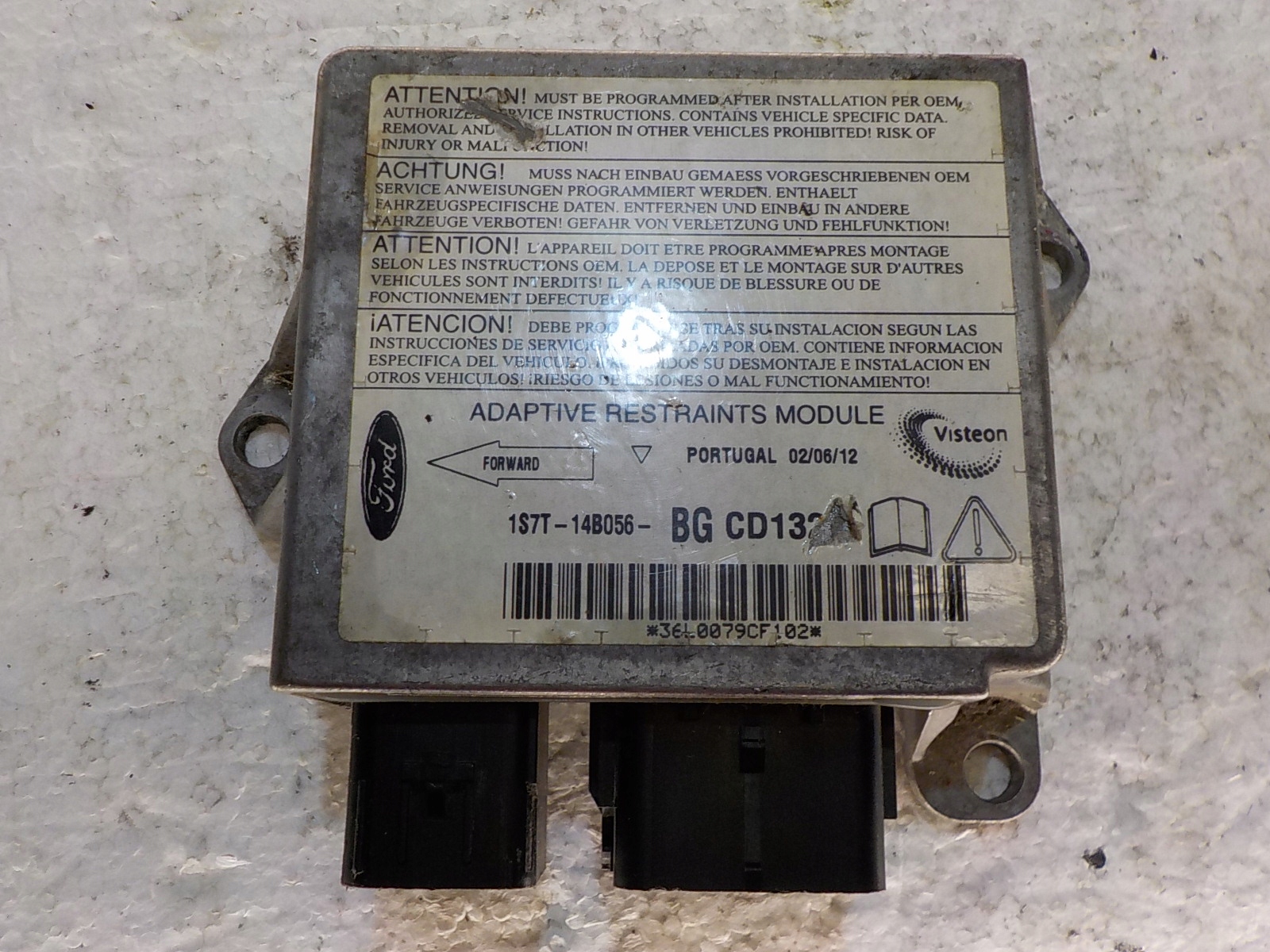 module SENSOR airbag FORD MONDEO MK3 1S7T-14B056-BG