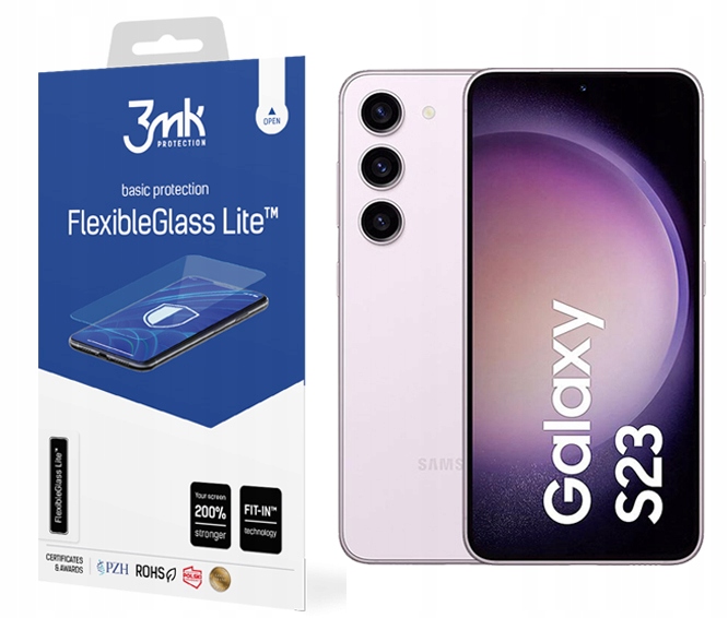 

Szkło FlexibleGlass Lite 3MK do Samsung Galaxy S23