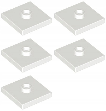 

Lego 87580 Płytka 2x2 biała Nowa (3g) 5 szt.