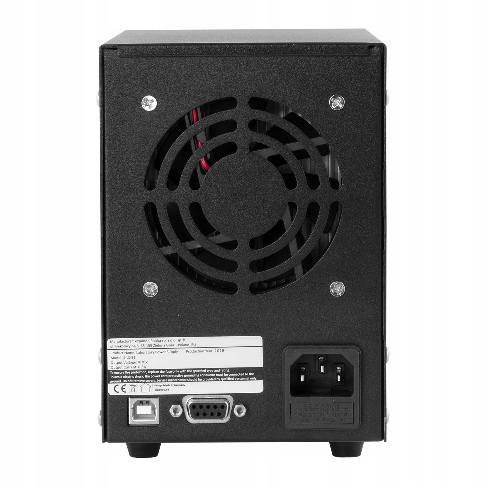 Zasilacz laboratoryjny z funkcją pamięci 0-30VDC 0-5A S-LS-30 Model S-LS-30