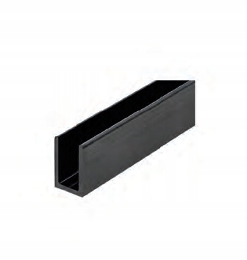 Profil kabiny prysznicowej/ ścianki Walk-In Czarny