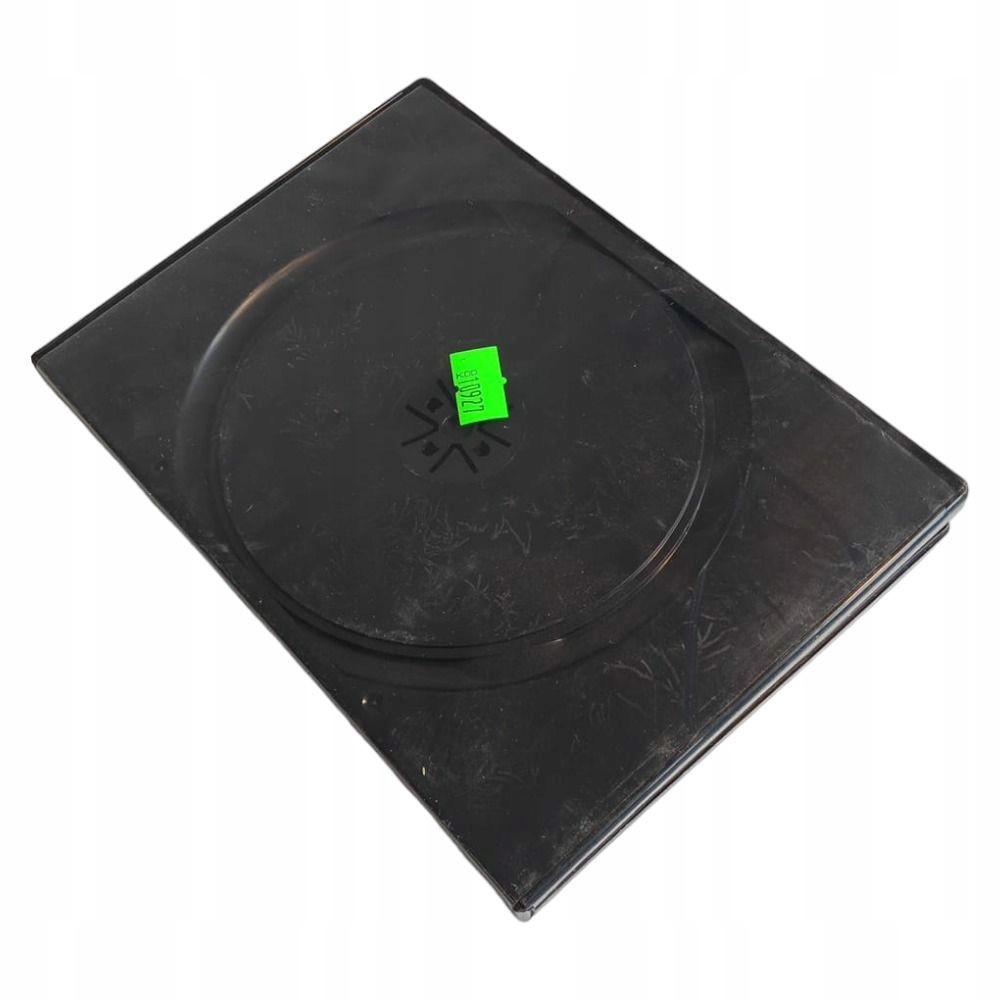 Opakowanie na DVD/CD czarne podówjne