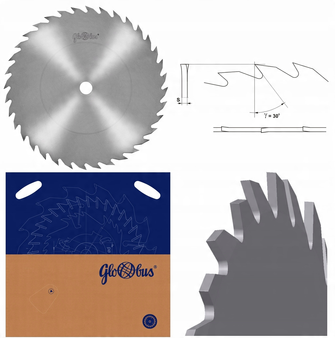 

Globus Piła Tarcza La Zwykła 350x30x3,2 36z Wzdłuż