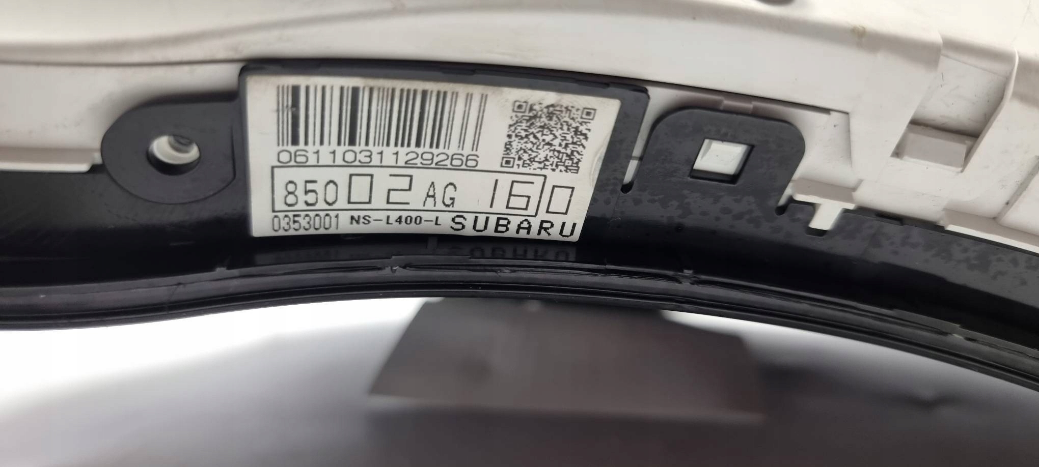 dials clock 85002AG16 SUBARU LEGACY