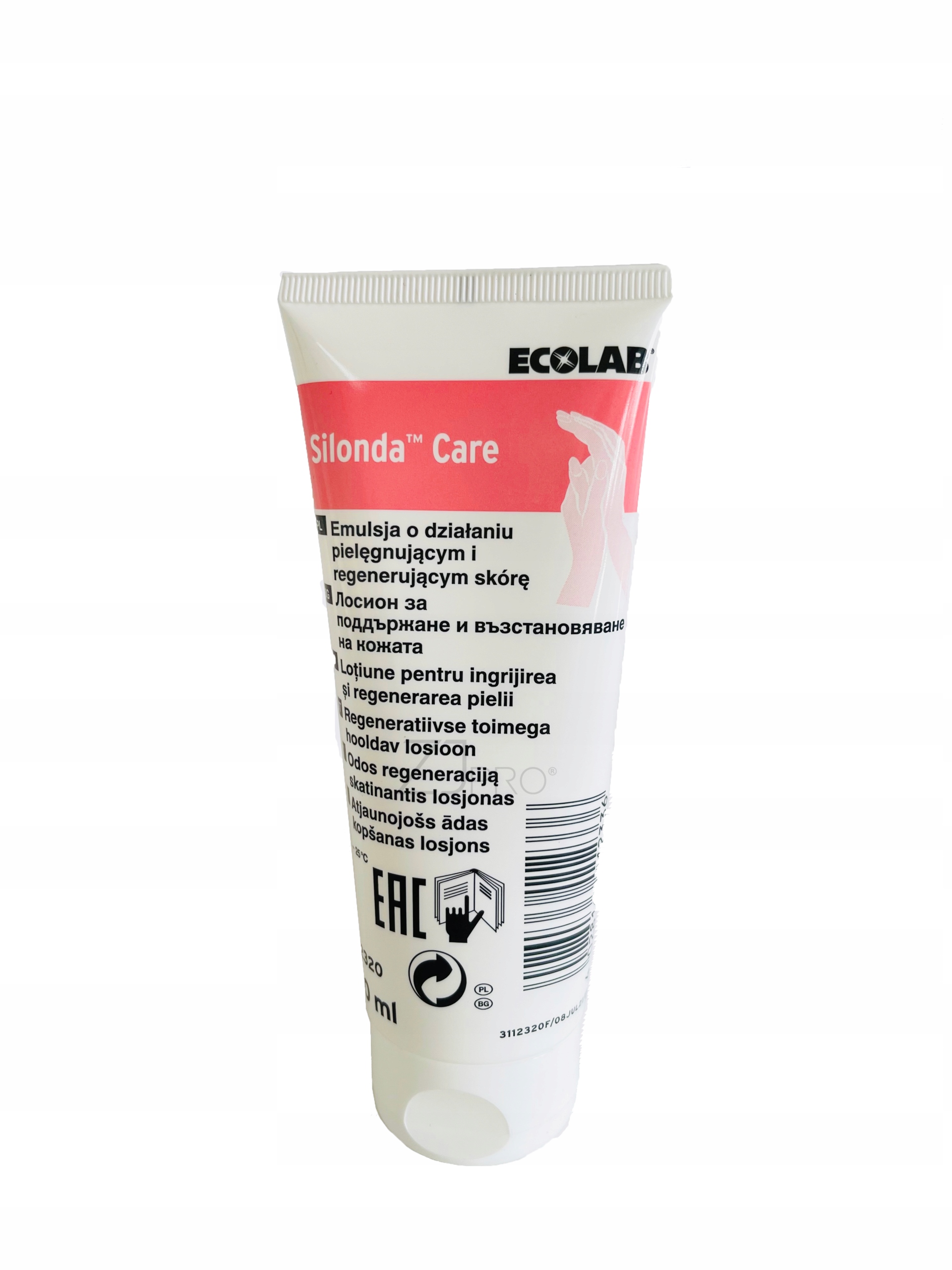 SILONDA CARE 100 ML RÓŻOWA KREM EMULSJA DO RĄK I CIAŁA ECOLAB