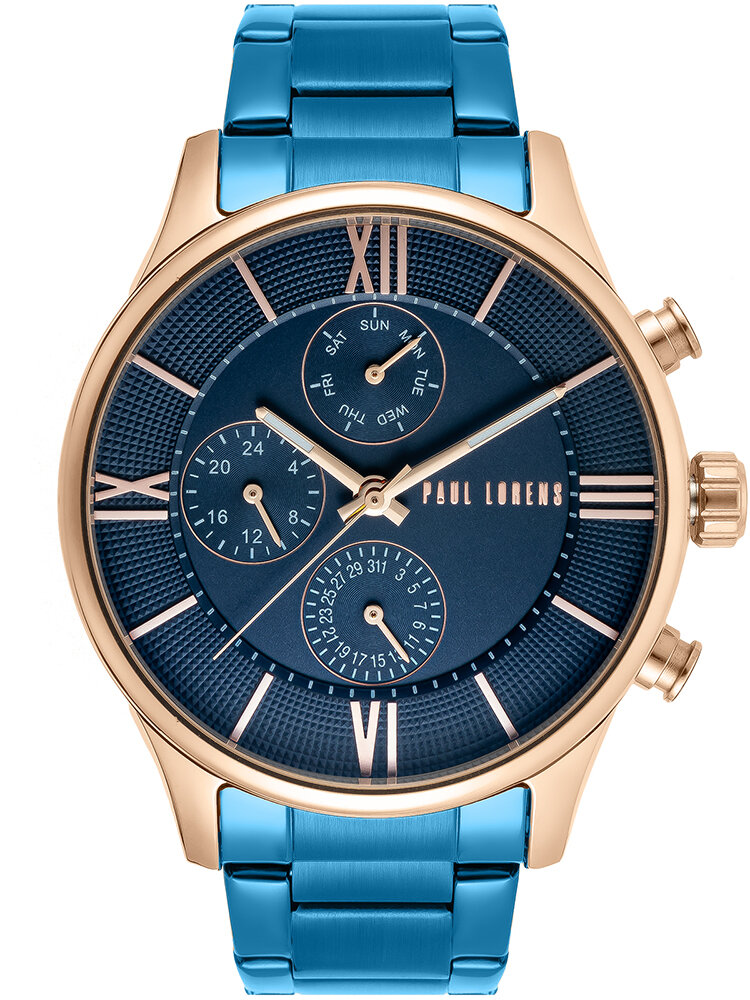 Pánské Hodinky Paul Lorens Pl 11652B6-6F3 Box Gravírování