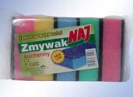 

Gąbka do naczyń duża Naj 5 szt.