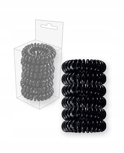 GUMKI DO WŁOSÓW SPRĘŻYNKI TOP CHOICE 6 SZT 22517