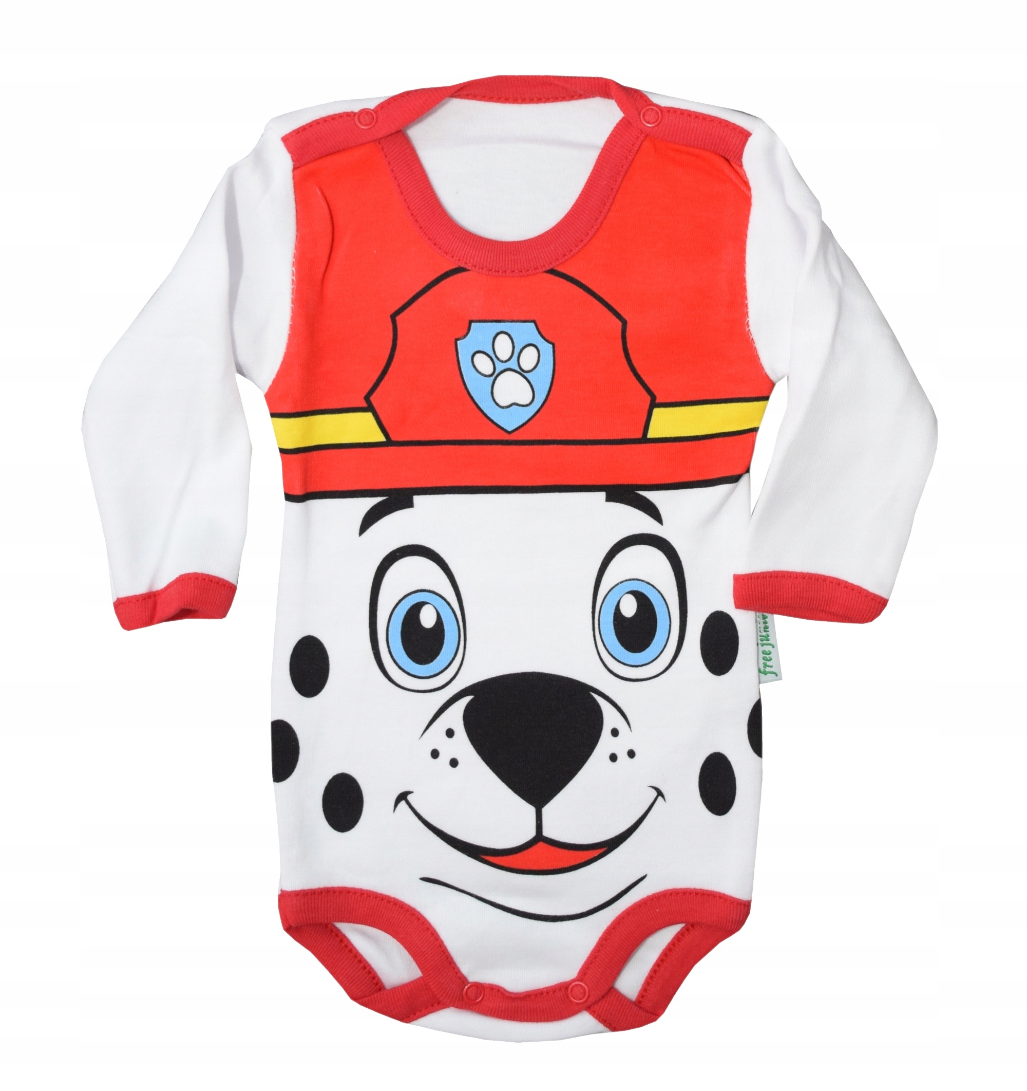 

Body Dziecięce Psi Patrol Marshall Długi Rękaw