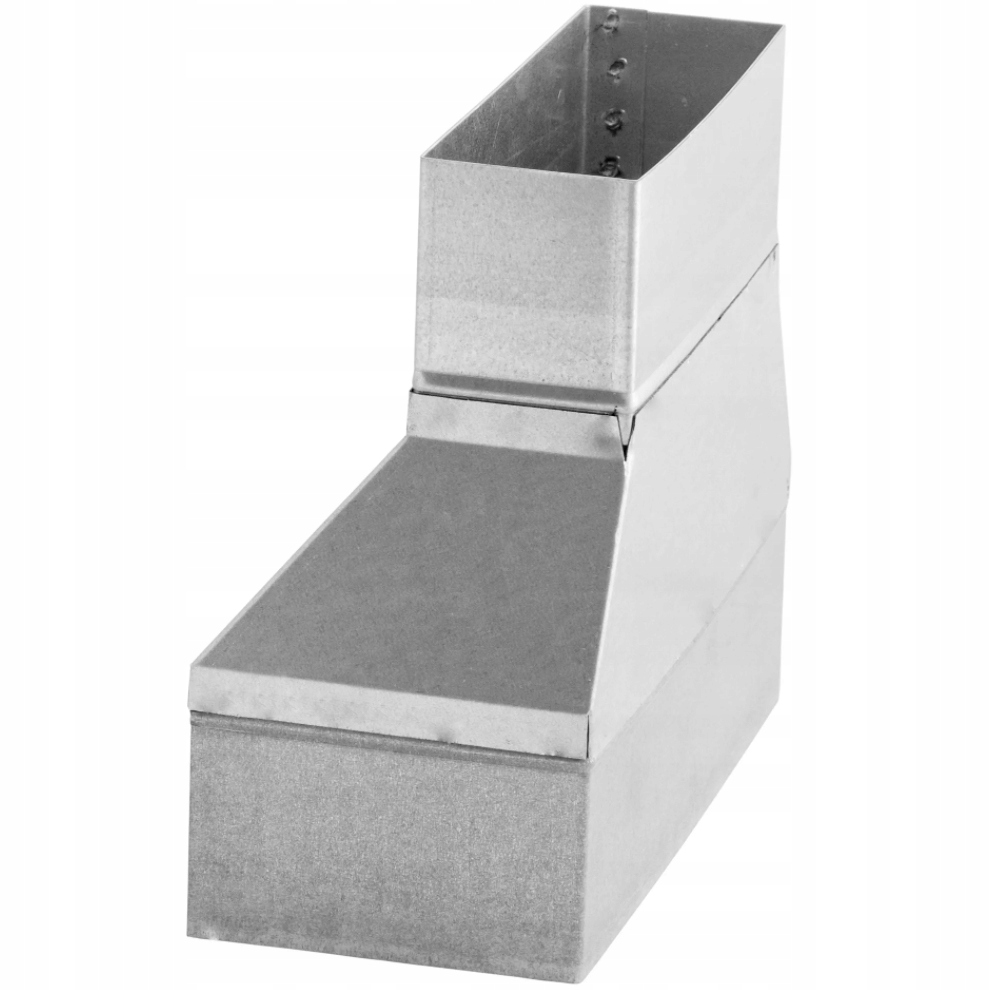 Redukcja niesymetryczna 150x50mm / 200x90mm ocynk
