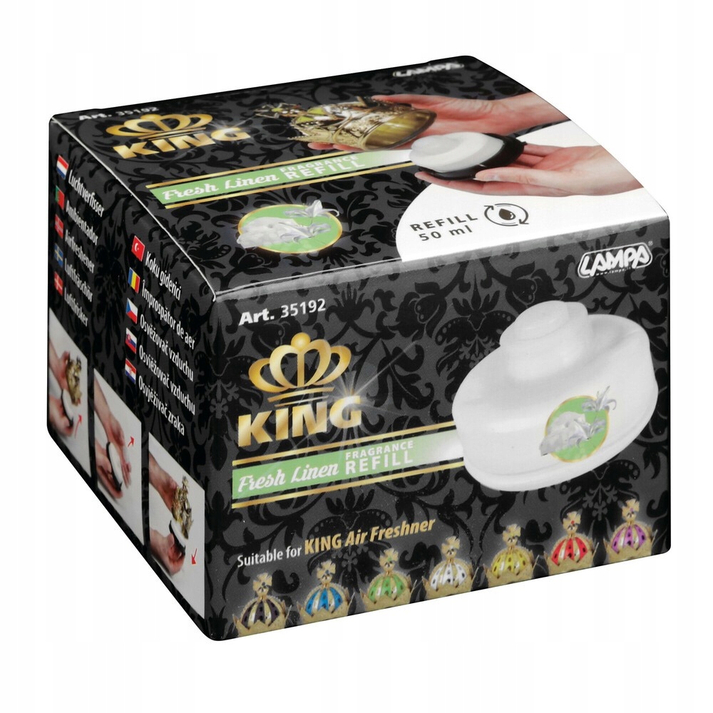 Wkład Zapach King do zapachu Fresh linen zapas