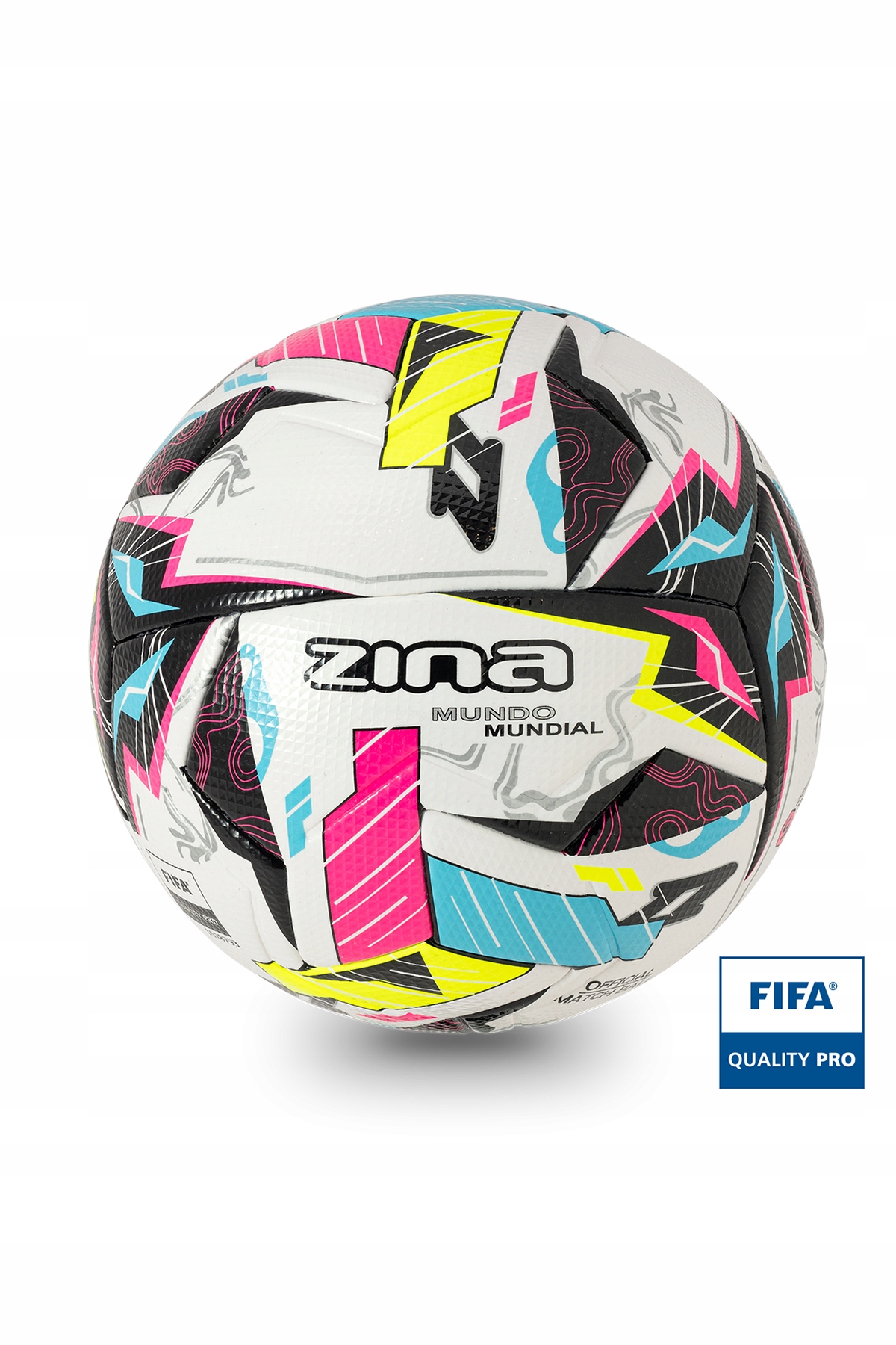 Piłka meczowa Zina Mundo Mundial Fifa Quality Pro r. 5