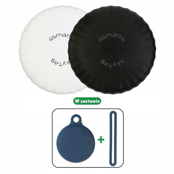 Lokalizator 4smarts Location Finder SkyTag Slim Set Black+ White