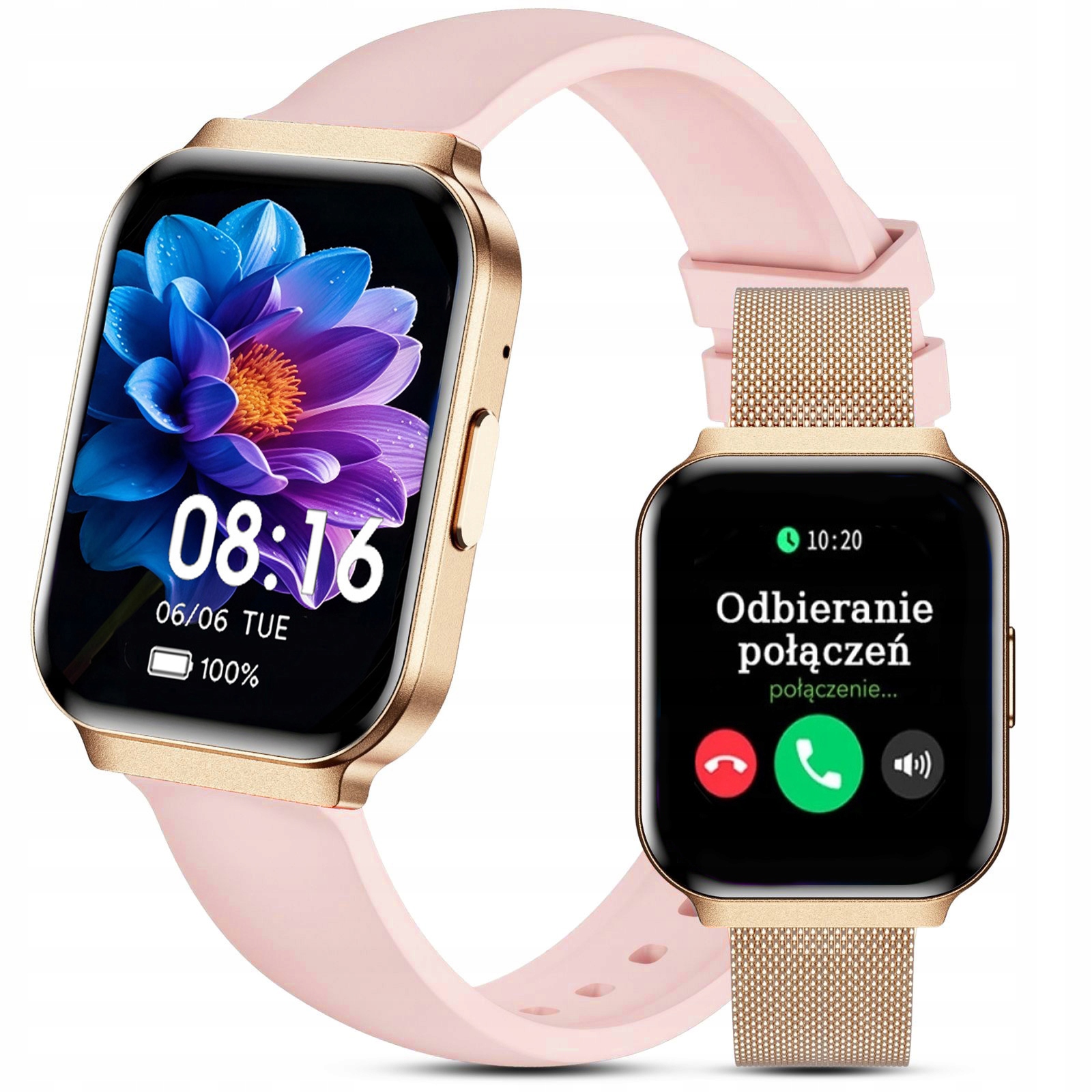 Dámské hodinky Chytré Hodinky Gravity – Hovory Sport Puls Tlak Hrv Kroky