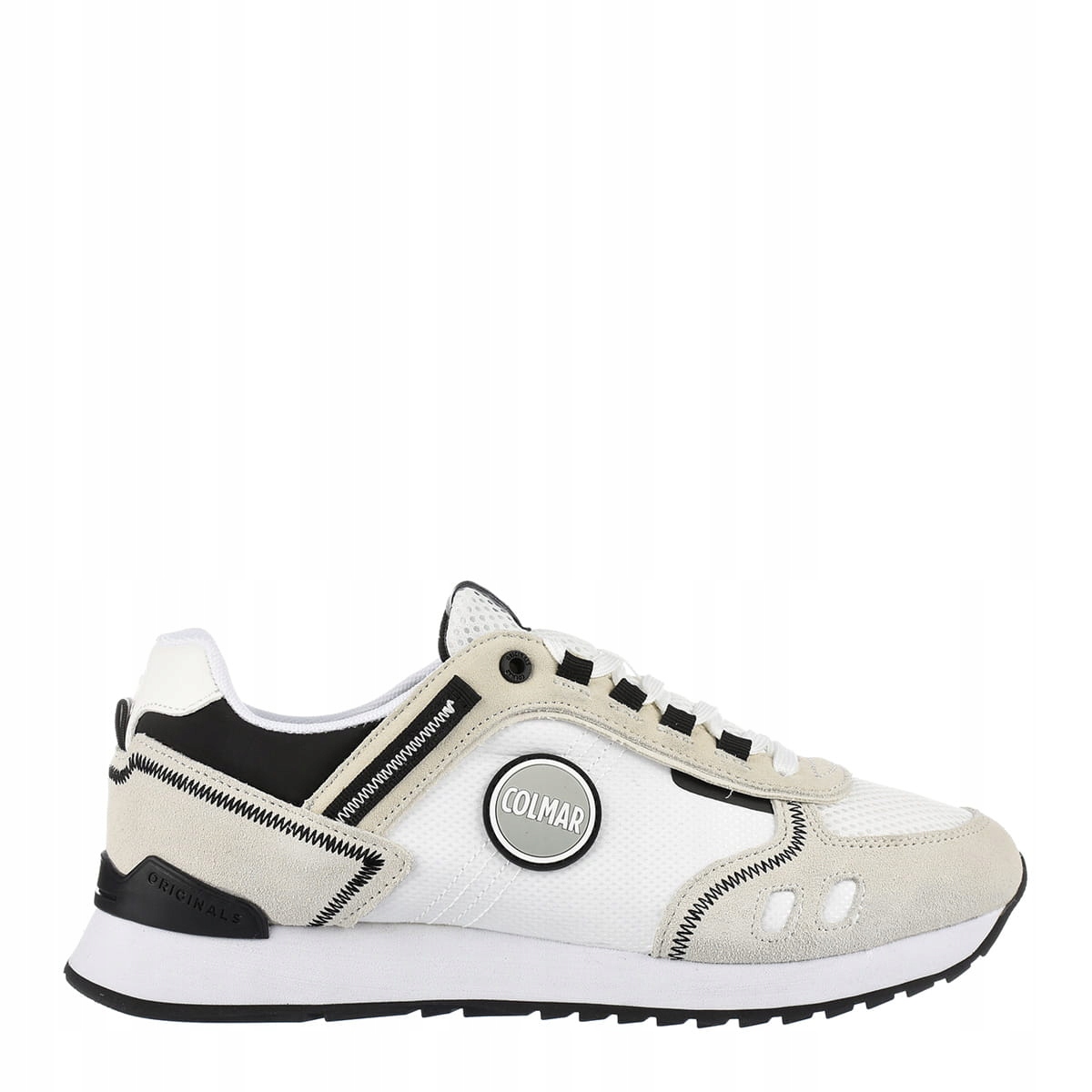 Sneakersy męskie Colmar Travis Sport Bold 42, Biały, Miejskie