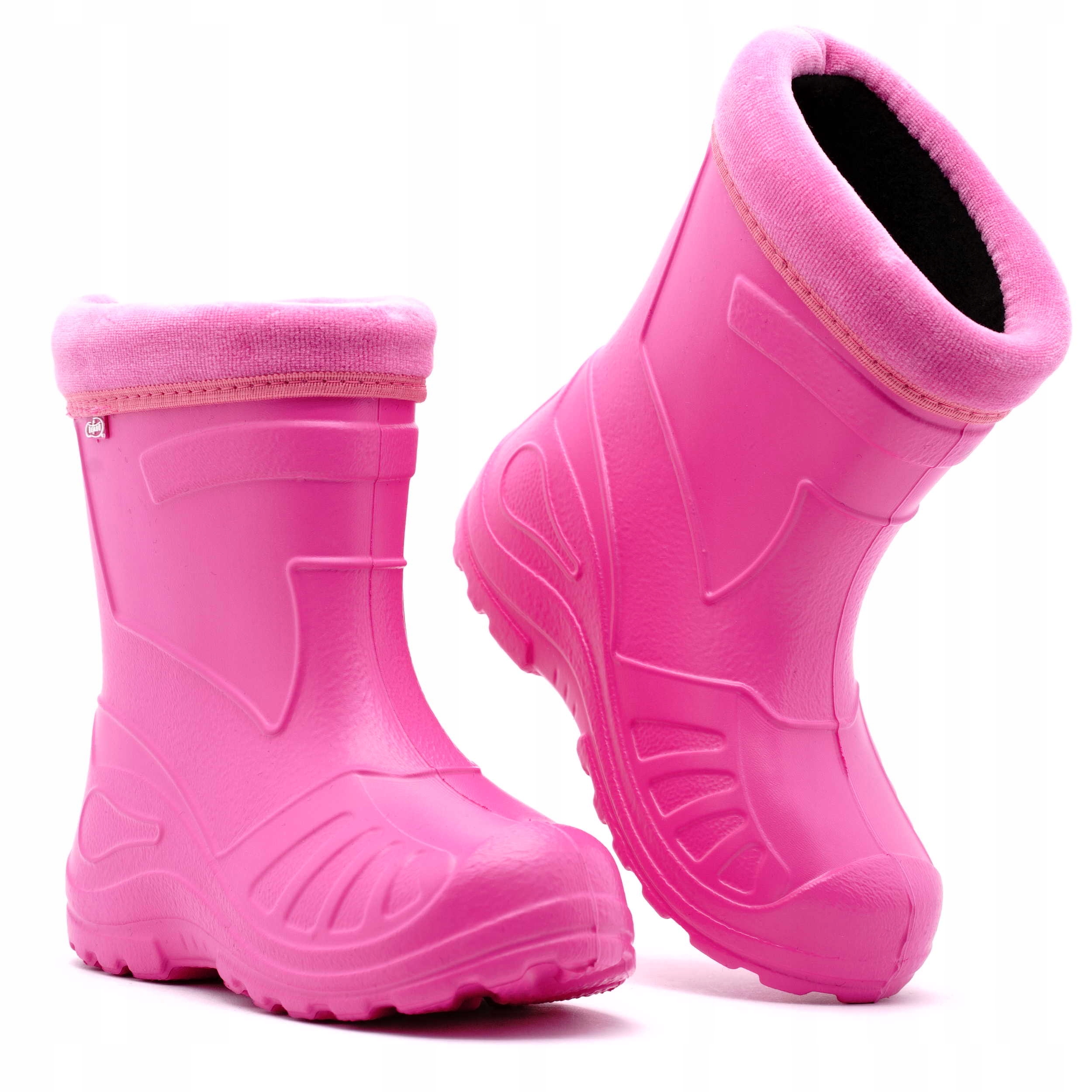 BEFADO LEKKIE KALOSZE PIANKOWE OCIEPLANE RÓŻ 25 Płeć chłopcy dziewczynki