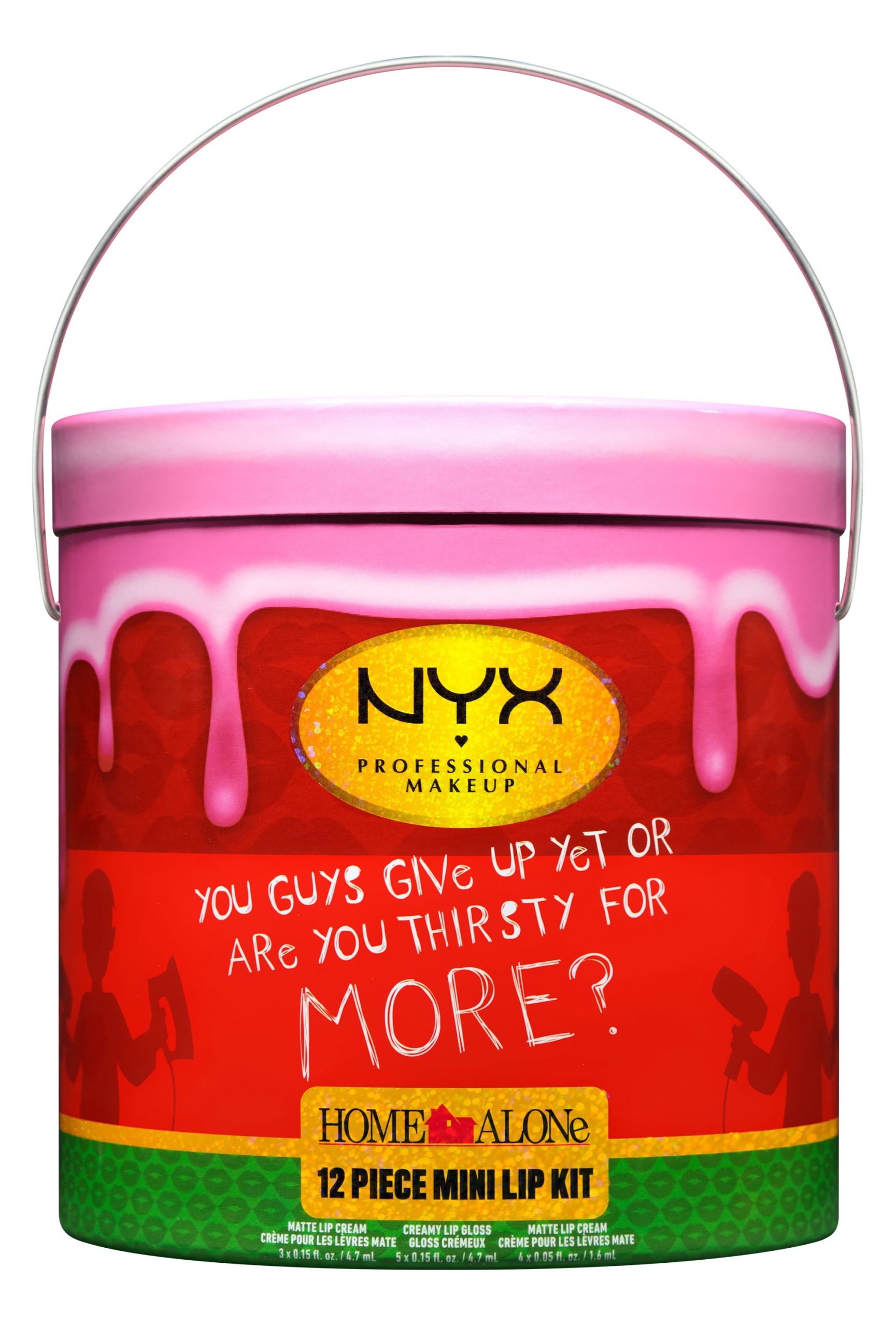 Nyx Home Alone Zestaw12 mini kosmetyków do ust