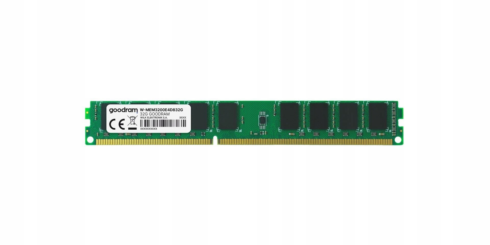 Serverová paměť Goodram 32 Gb (1x32 Gb) 3200 MHz DDR4 Ecc
