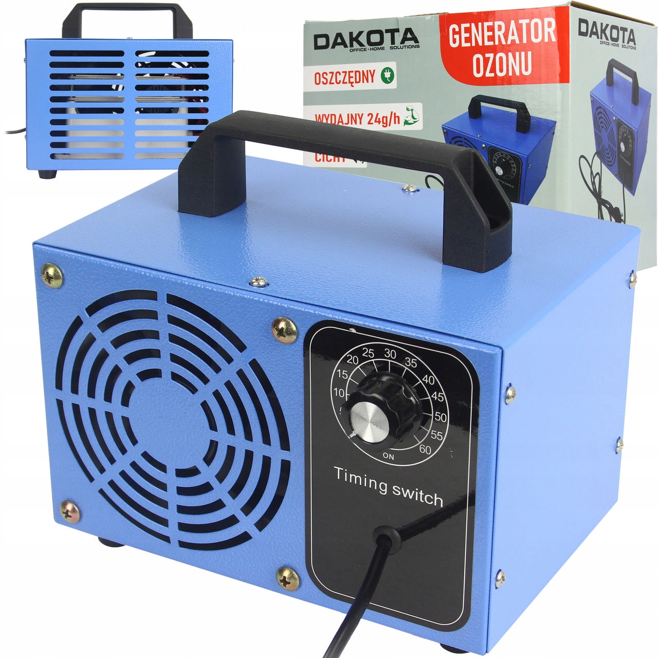 GENERATOR OZONU OZONATOR SAMOCHODOWY ZYWNOSCI
