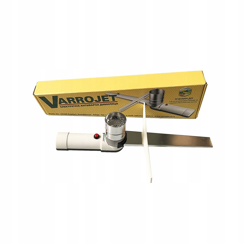 Elektrický odmašťovač pro spalování tablet apiwarolu VarroJet
