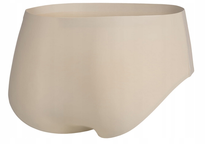 JULIMEX FIGI DAMSKIE SIMPLE PANTY BEZSZWOWE BEŻ S Materiał dominujący Poliamid
