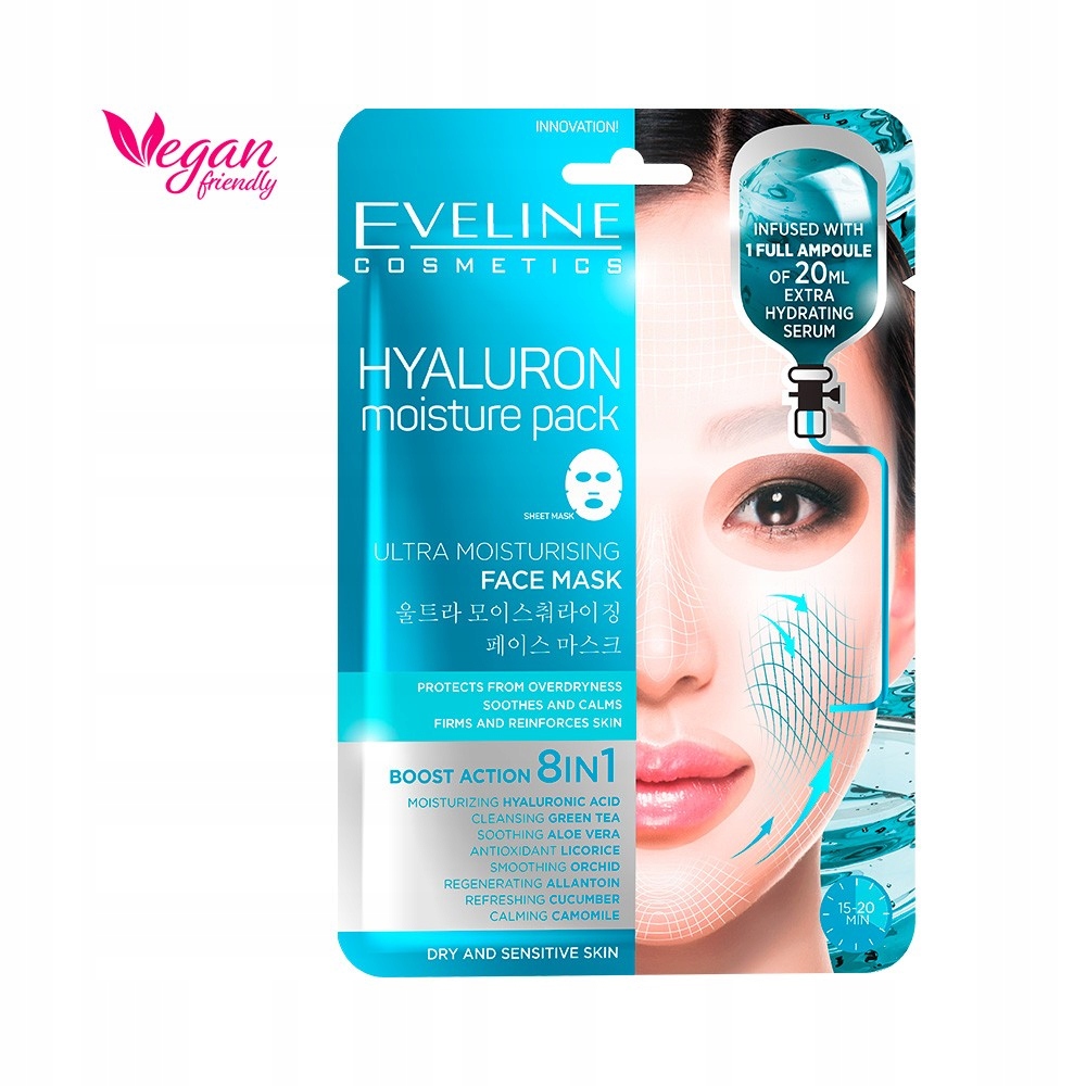 

Eveline Cosmetics Hyaluron maseczka do twarzy