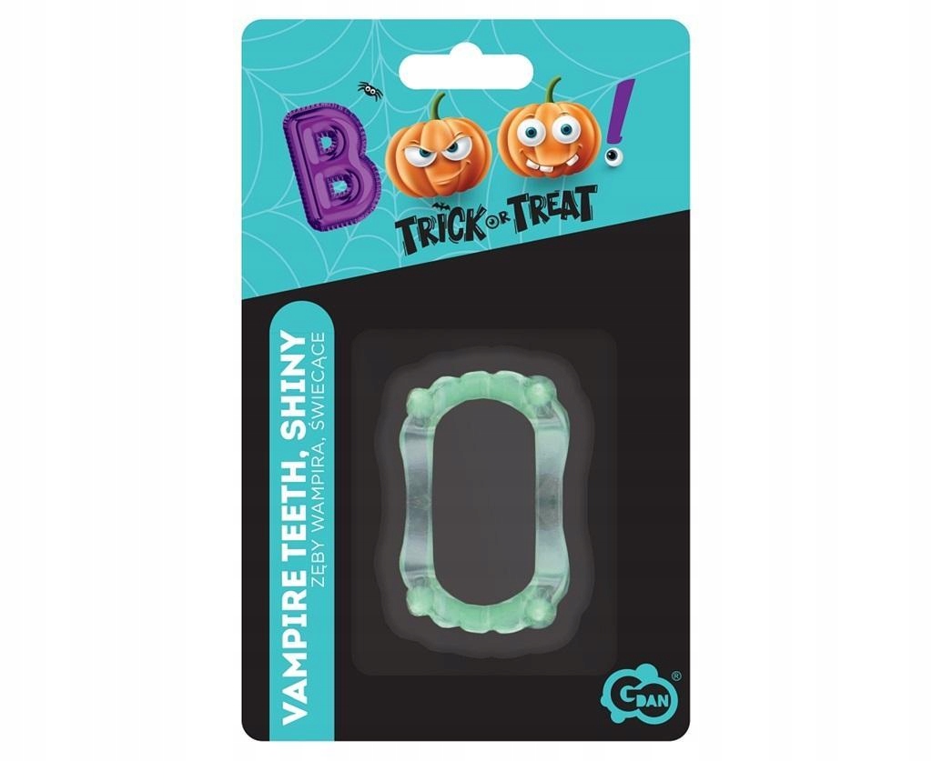 ZĘBY WAMPIRA ŚWIECĄCE