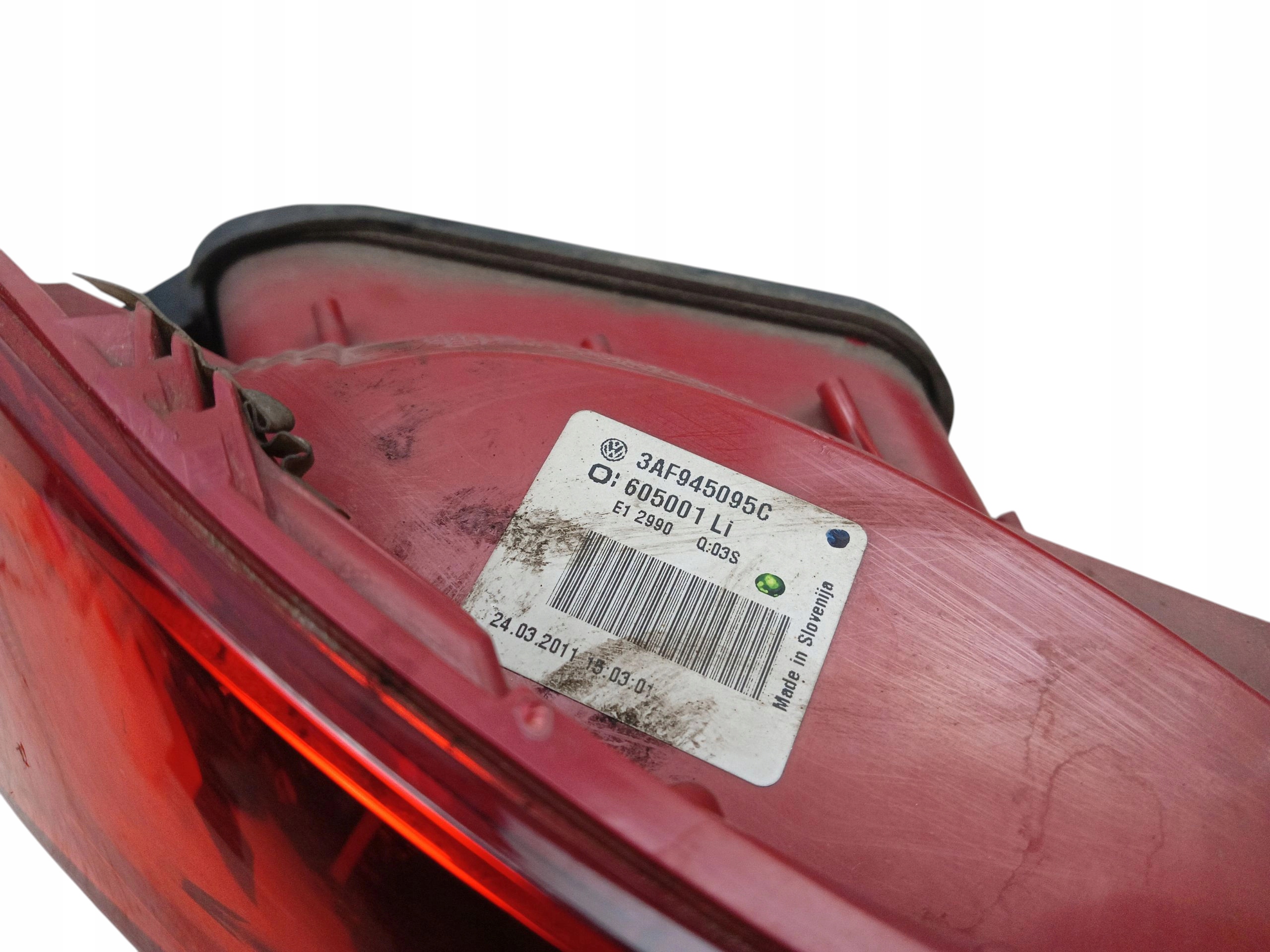 light left rear part VOLKSWAGEN PASSAT B7 (2010-2014) KOMBI 3AF945095C