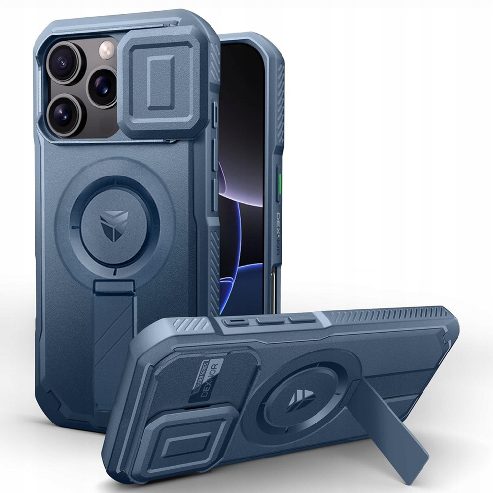 Pouzdro Dexnor Pro Iphone 16 Pro Magsafe Ochrana Fotoaparátu Pancéřová Podložka